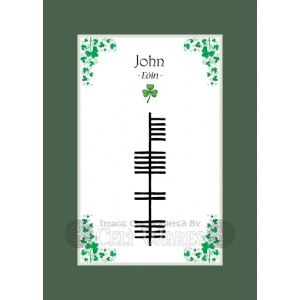 John (Ancient) - Ogham First Name
