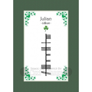 Julian - Ogham First Name