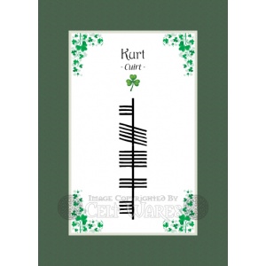 Kurt - Ogham First Name