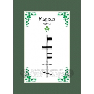 Magnus - Ogham First Name