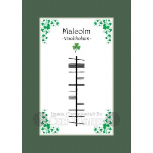 Malcolm - Ogham First Name