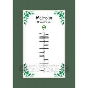 Malcolm - Ogham First Name