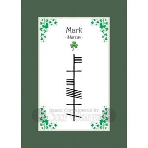 Mark - Ogham First Name