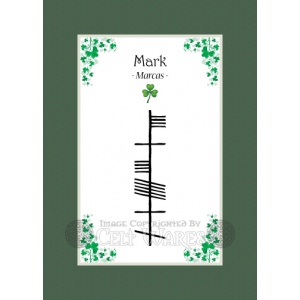 Mark - Ogham First Name