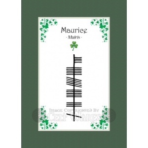Maurice - Ogham First Name