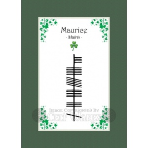 Maurice - Ogham First Name