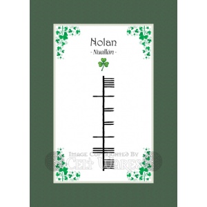 Nolan - Ogham First Name