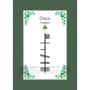 Owen - Ogham First Name
