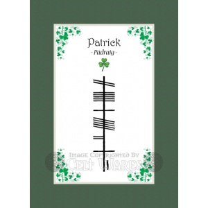 Patrick - Ogham First Name