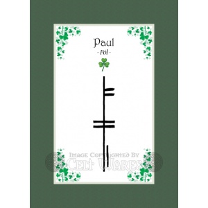 Paul - Ogham First Name