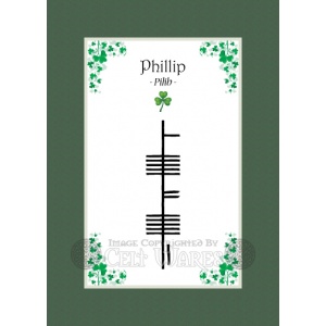 Phillip - Ogham First Name