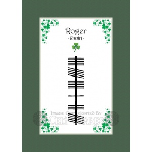 Roger - Ogham First Name