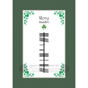 Rory - Ogham First Name