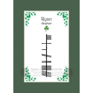 Ryan (Boy) - Ogham First Name