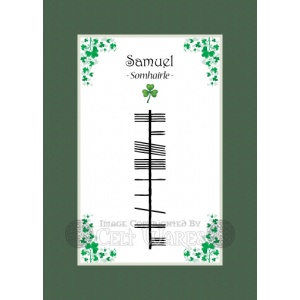 Samuel - Ogham First Name