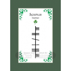 Seamus - Ogham First Name