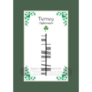 Tierney - Ogham First Name