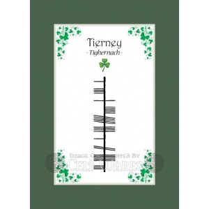 Tierney - Ogham First Name