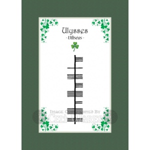 Ulysses - Ogham First Name