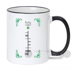 Kelly (First Name) - Ogham Mug