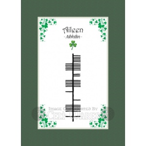Aileen - Ogham First Name