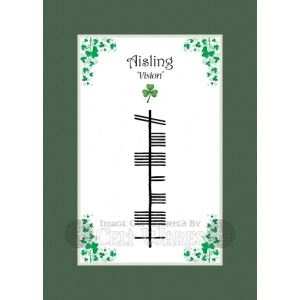Aisling - Ogham First Name