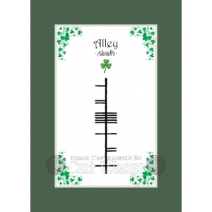 Alley - Ogham First Name