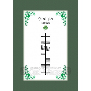 Andrea - Ogham First Name