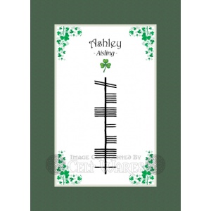 Ashley - Ogham First Name