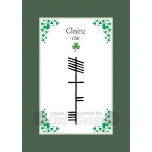Claire - Ogham First Name