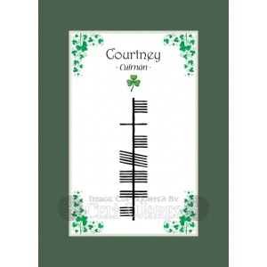 Courtney - Ogham First Name