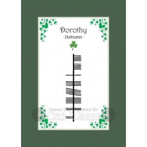 Dorothy - Ogham First Name