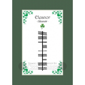 Eleanor - Ogham First Name