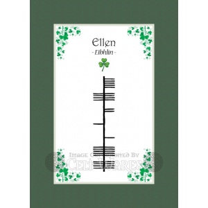 Ellen - Ogham First Name