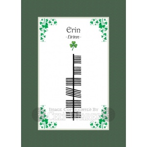 Erin - Ogham First Name