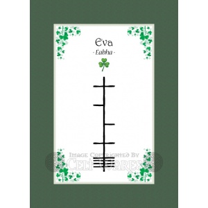 Eva - Ogham First Name