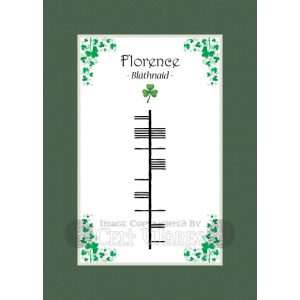 Florence - Ogham First Name