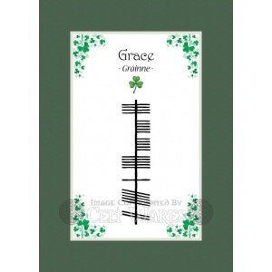 Grace - Ogham First Name