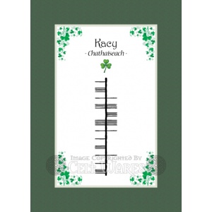 Kacy - Ogham First Name