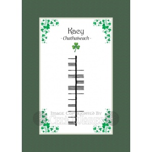 Kacy - Ogham First Name