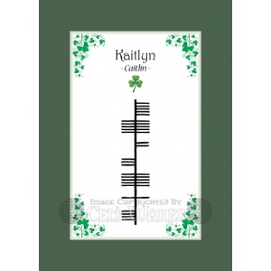 Kaitlyn - Ogham First Name