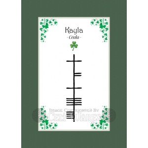 Kayla - Ogham First Name