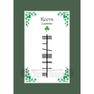 Keeva - Ogham First Name