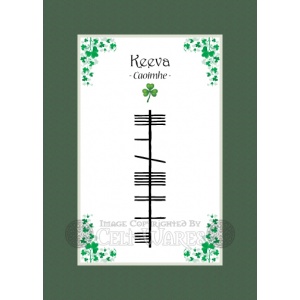 Keeva - Ogham First Name