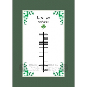 Louisa - Ogham First Name