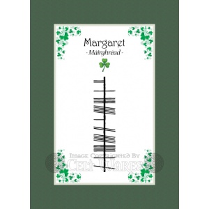 Margaret (Ancient) - Ogham First Name