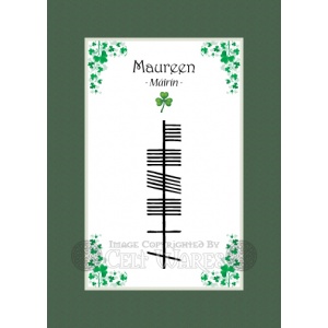 Maureen - Ogham First Name