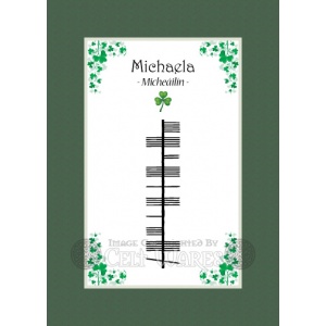 Michaela - Ogham First Name