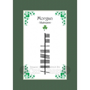 Morgan (Girl)  - Ogham First Name
