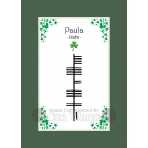 Paula - Ogham First Name